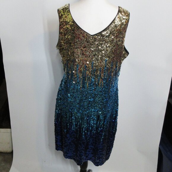 Unbranded Women's Ombre Sequin Dress Size XXL - Picture 16 of 16